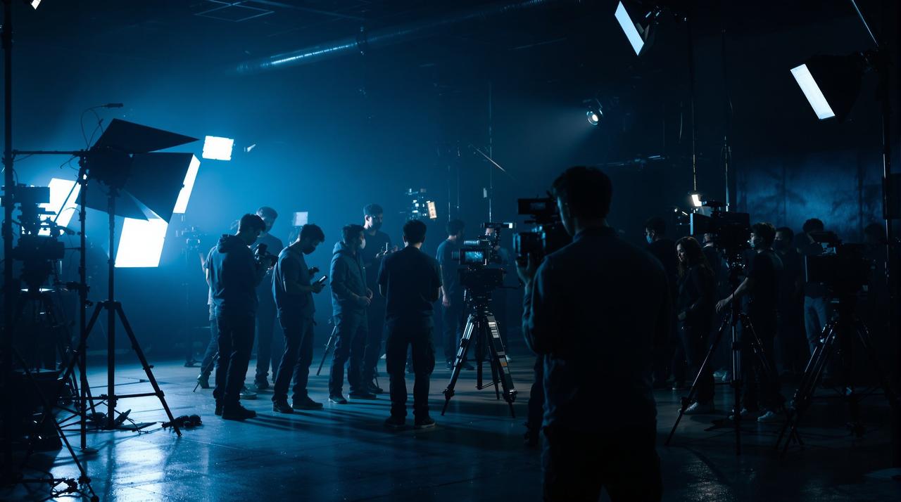 理论电影网制作现场